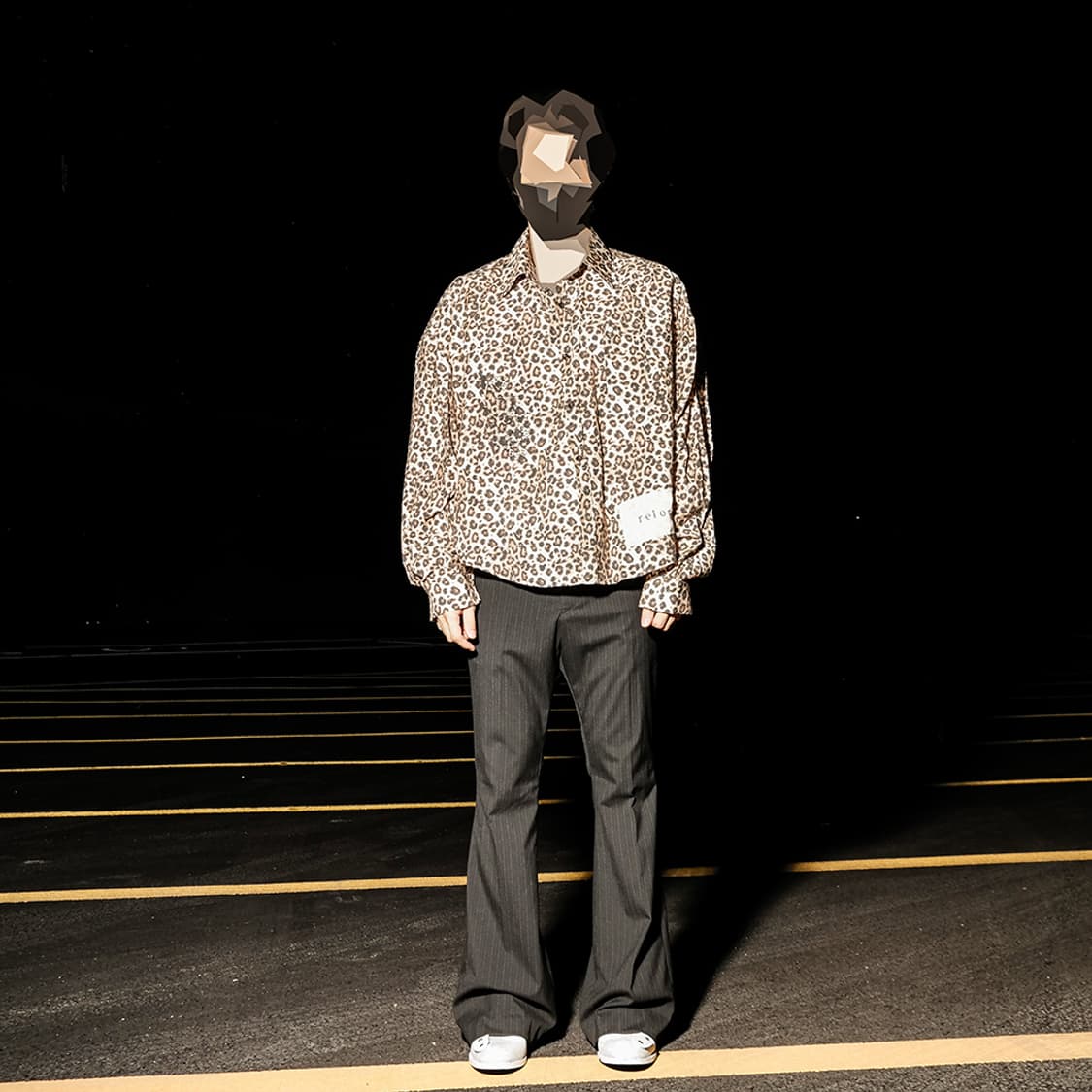  Reworked Leopard Cropped Shirt 상품이미지1