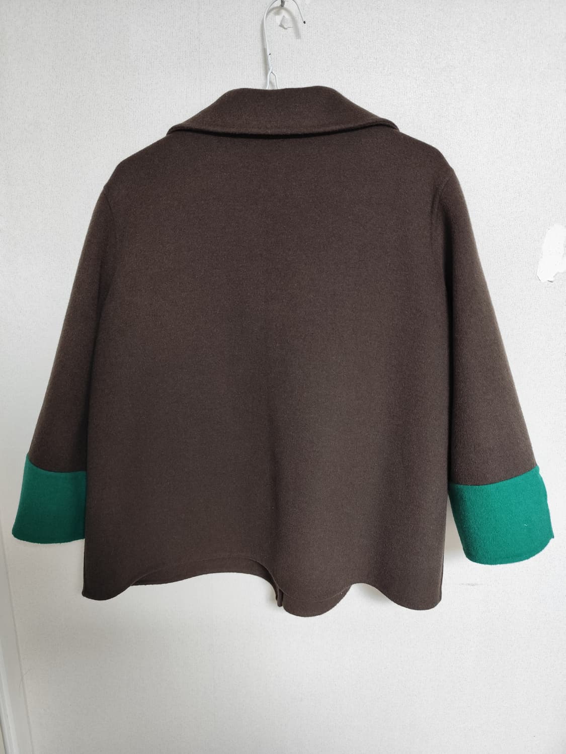 DÉVASTÉE PARIS 여성 캐시미어 더블코트 (66, 브라운) 상품이미지2