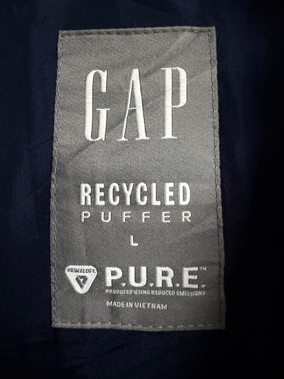 GAP 갭 리사이클 푸퍼 상품이미지3