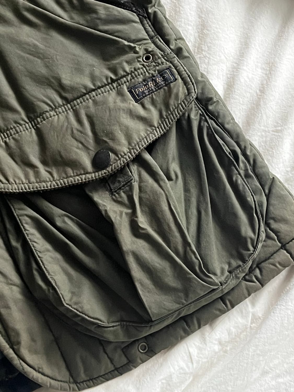 폴로 4포켓 퀼팅 헌팅자켓 상품이미지6