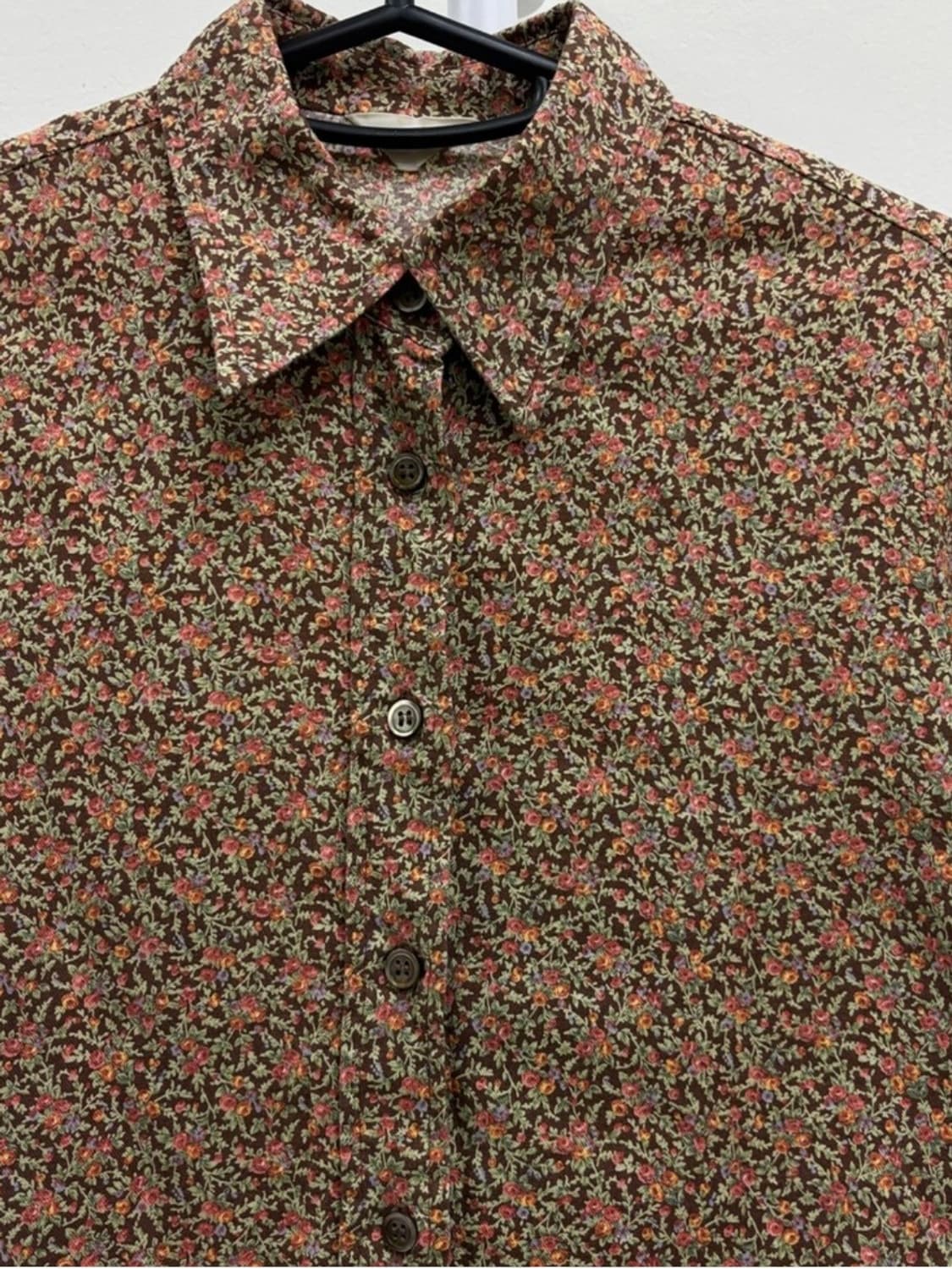 빈티지 플로럴 블라우스 셔츠 상품이미지5