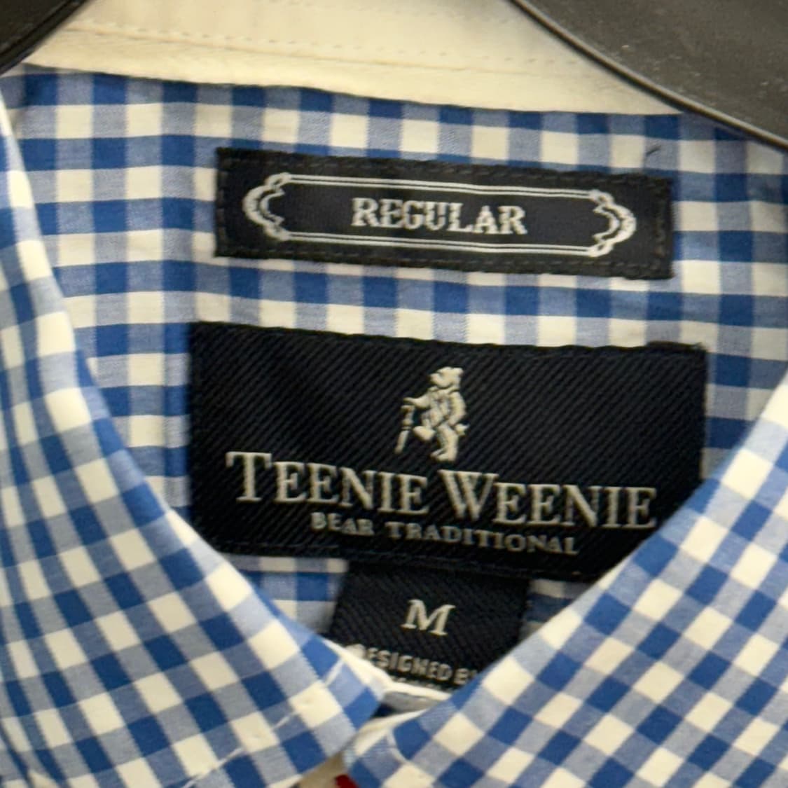 티니위니 깅엄체크 긴팔 셔츠 (M) 상품이미지2