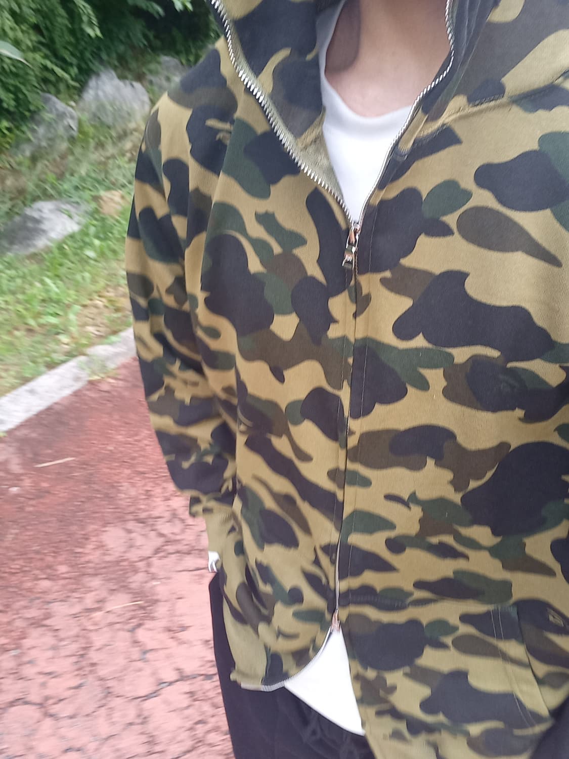 베이프 샤크후드 녹계 상품이미지2