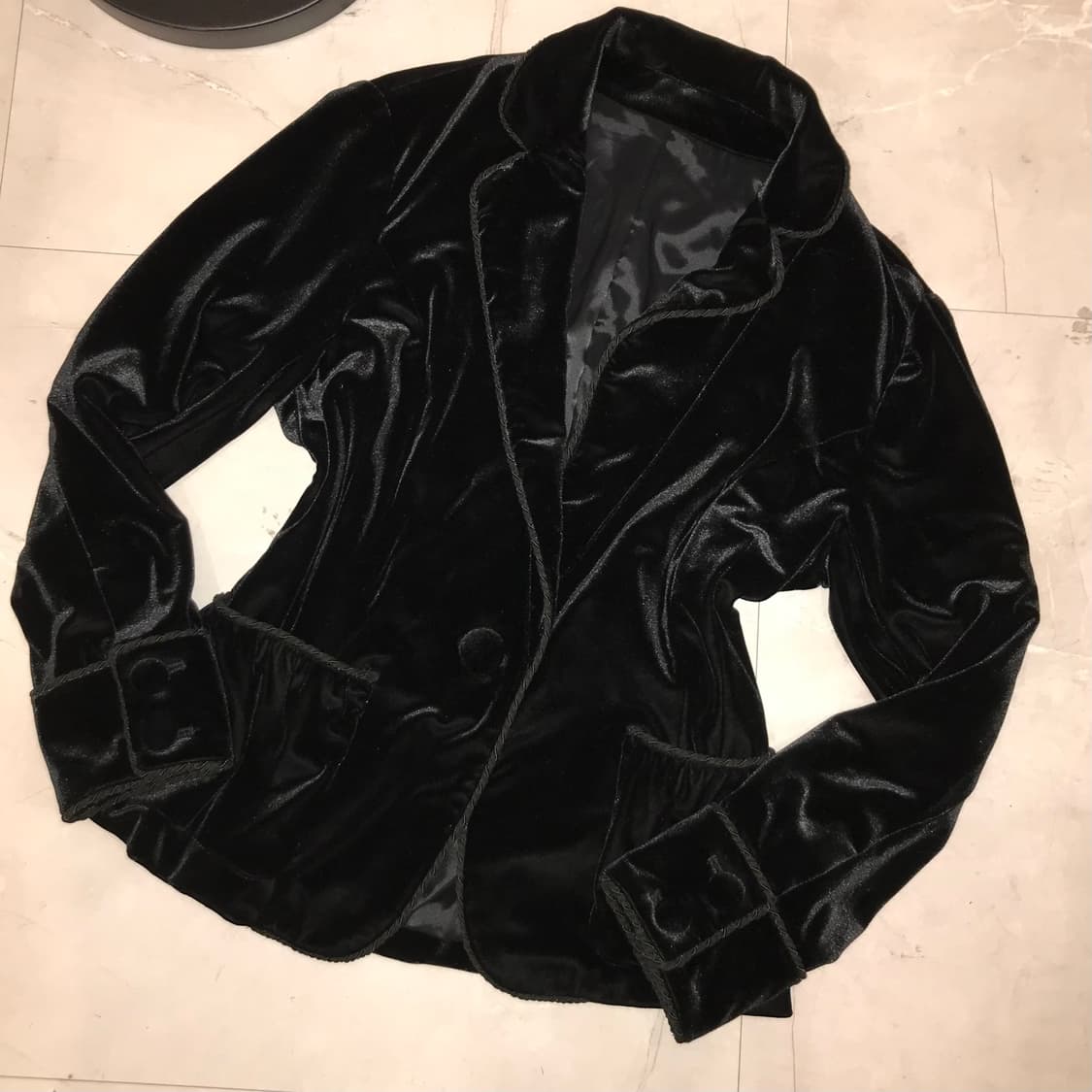 Georges Rech 벨루아 긱시크 오네갸루 펑크 자켓 상품이미지3