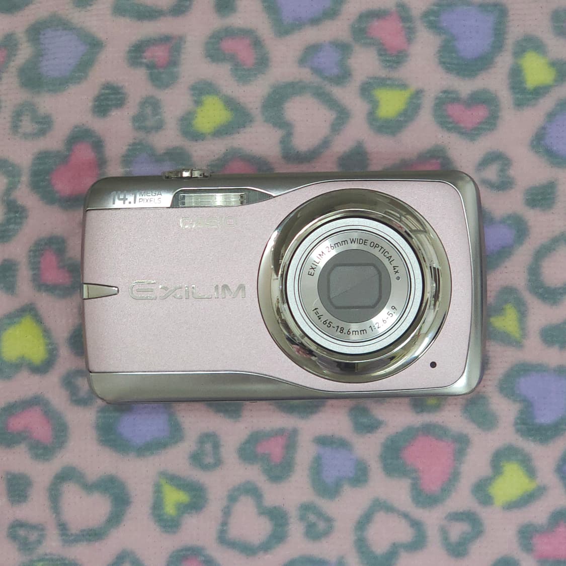작례O)카시오 엑슬림 EX-Z550 핑크 차정원 디카 상품이미지1
