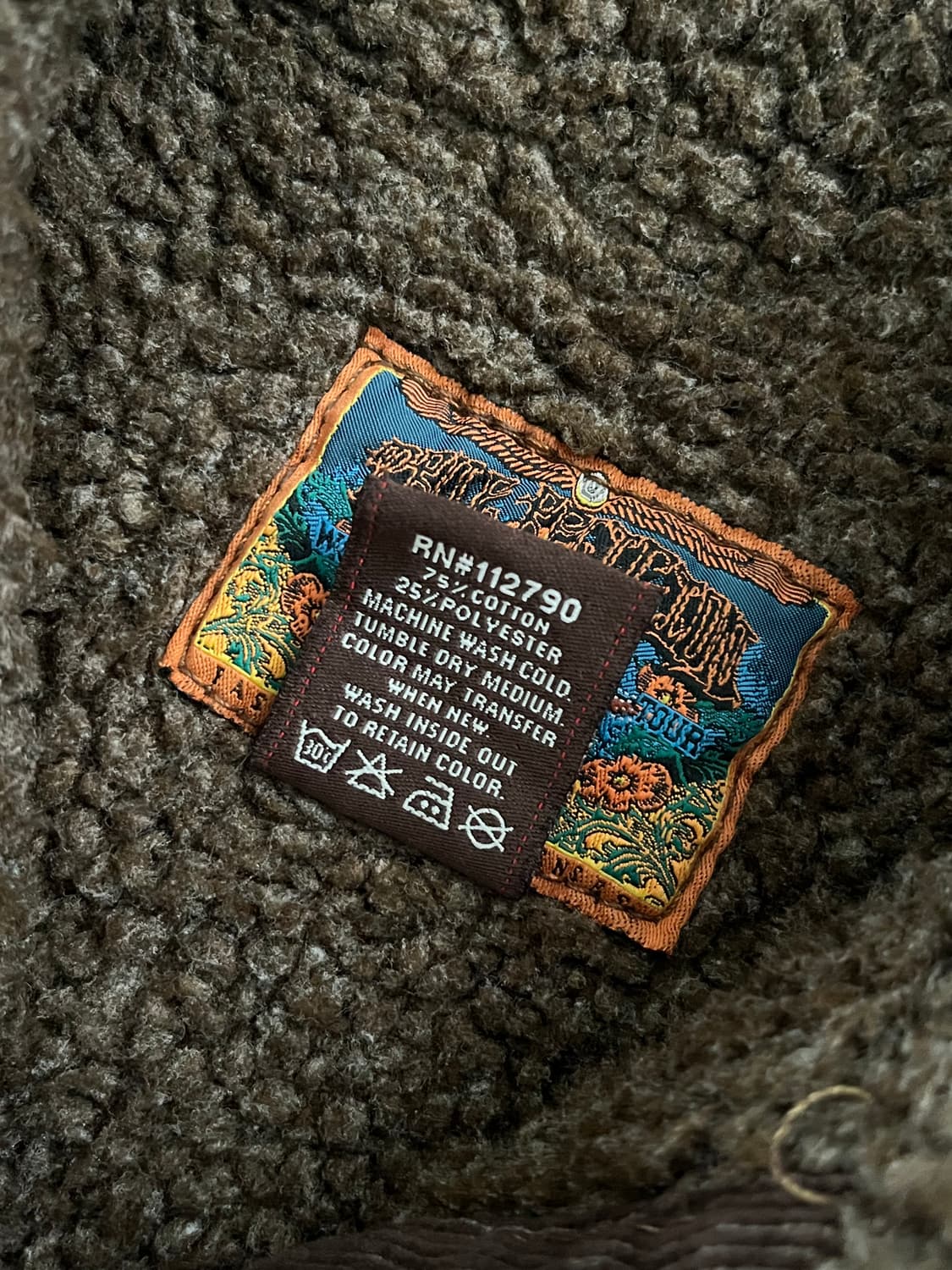 True Religion 트루릴리전 브라운 퍼 트리밍 자켓 상품이미지7