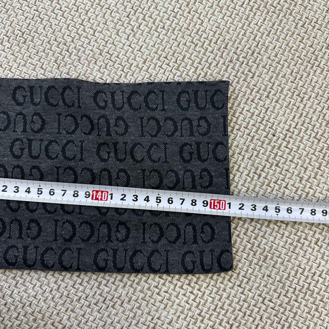 실측확인 빈티지 머플러 0414D 상품이미지3