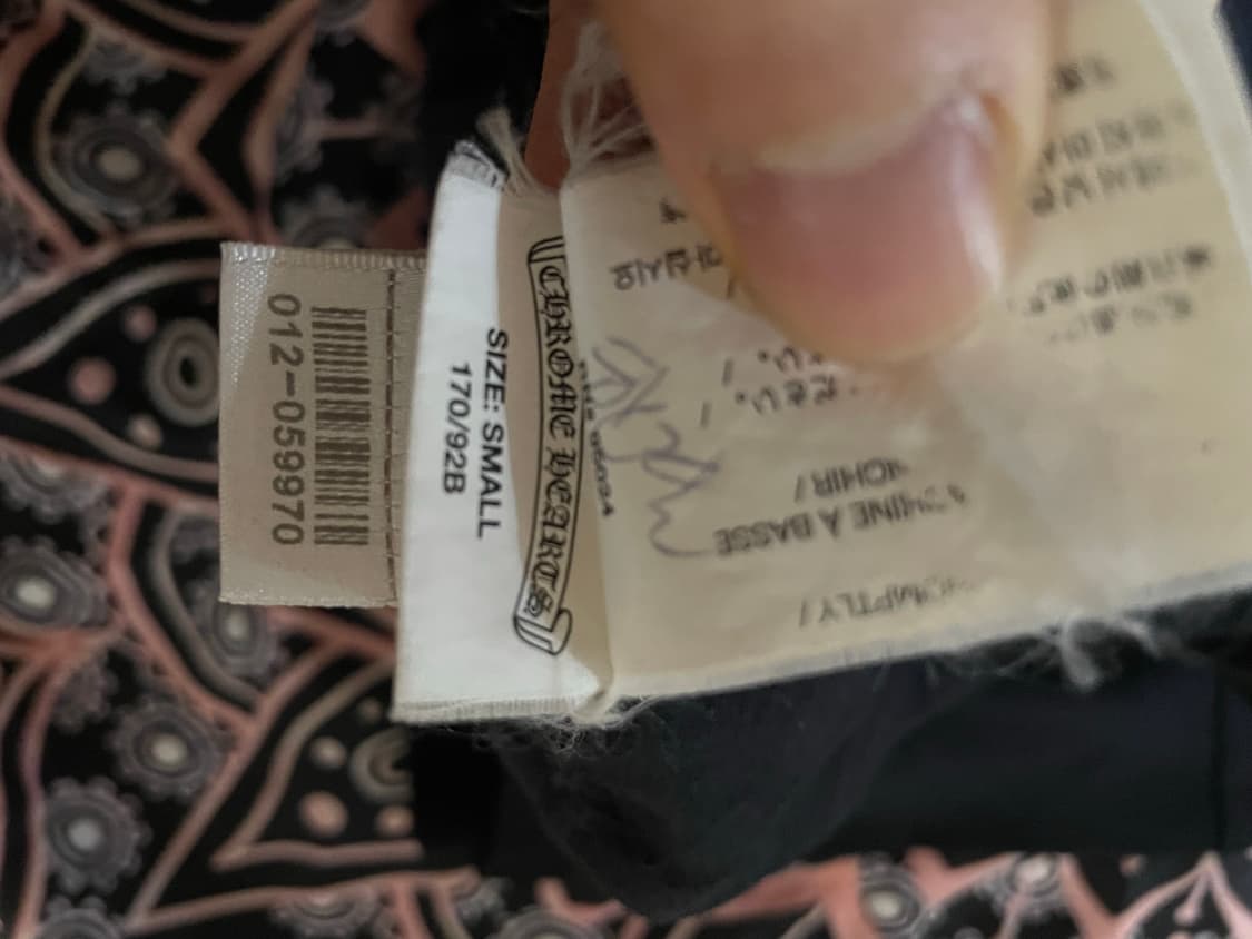 크롬하츠 대거 한졍판 반팔 티셔츠 상품이미지5