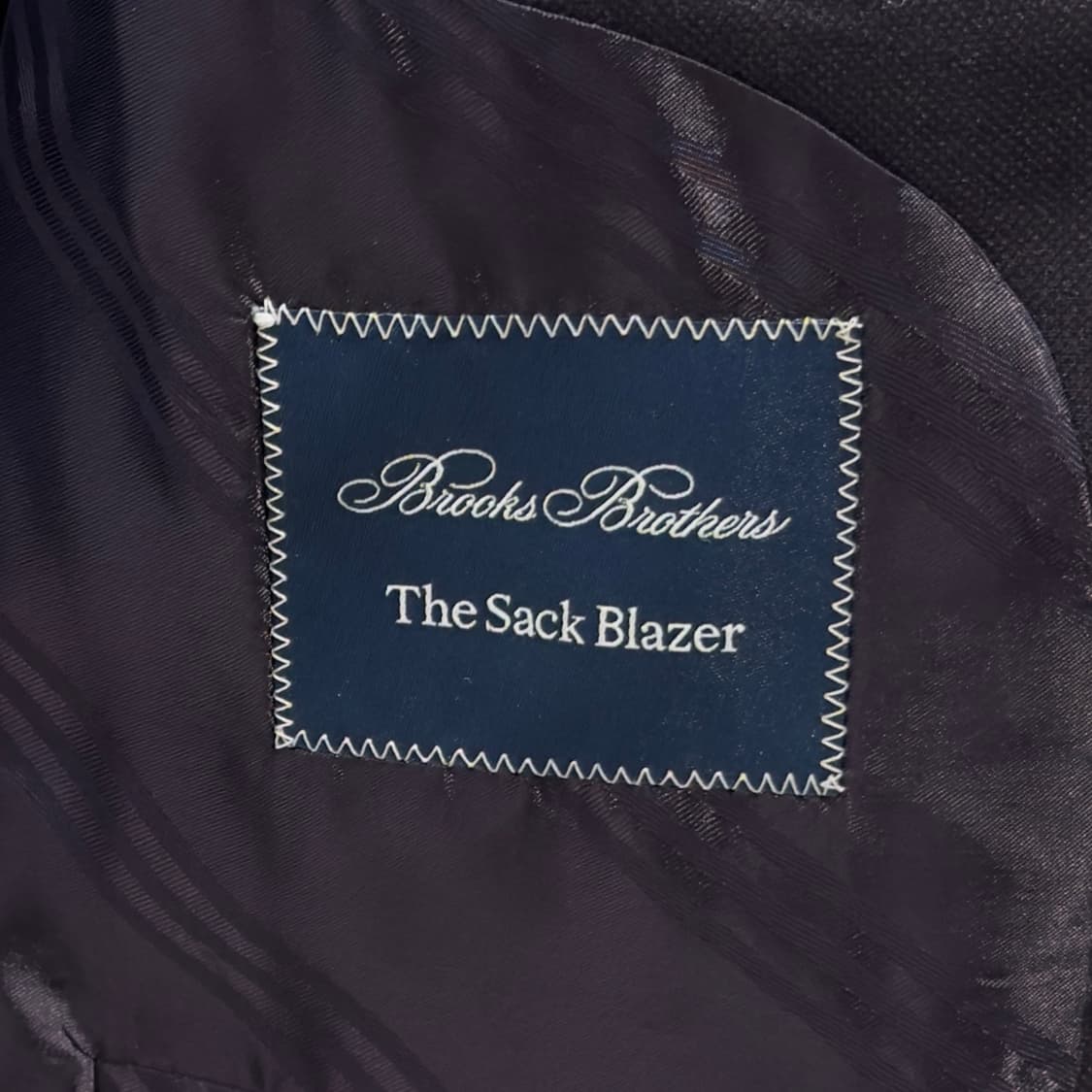 브룩스브라더스 USA 오리지날 금장 네이비 블레이저[BBJBMM0129] 상품이미지8