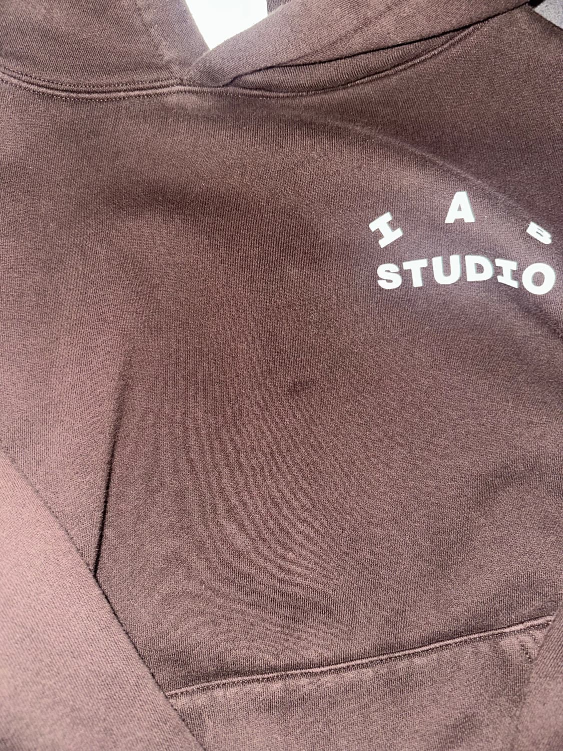 아이앱스튜디오 후드티 브라운 상품이미지2