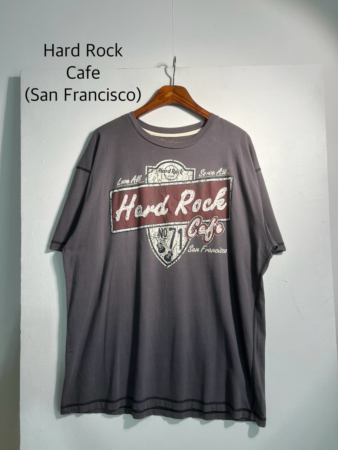 Hard rock cafe 하드락카페 샌프란시스코 반팔티셔츠 XL 상품이미지5