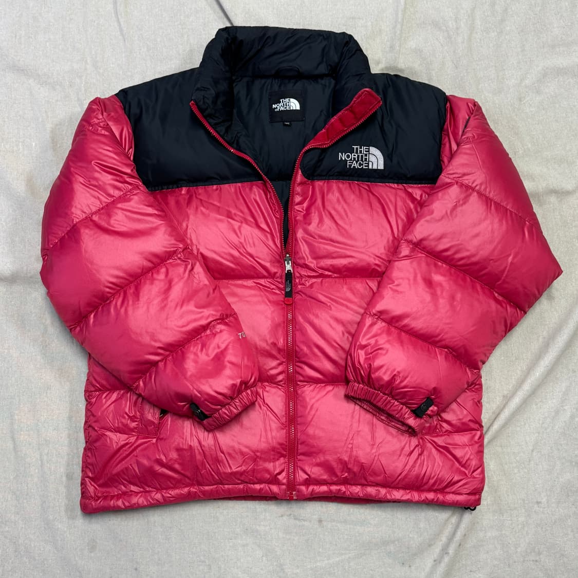 노스페이스 700 레드 눕시 패딩 105 상품이미지1