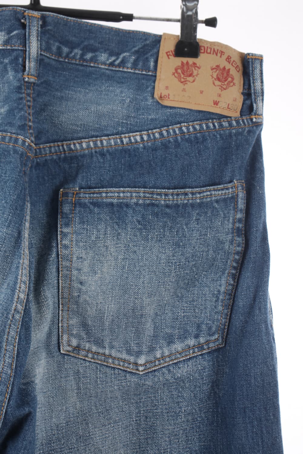 풀카운트 1102 셀비지 데님 팬츠 32 상품이미지4