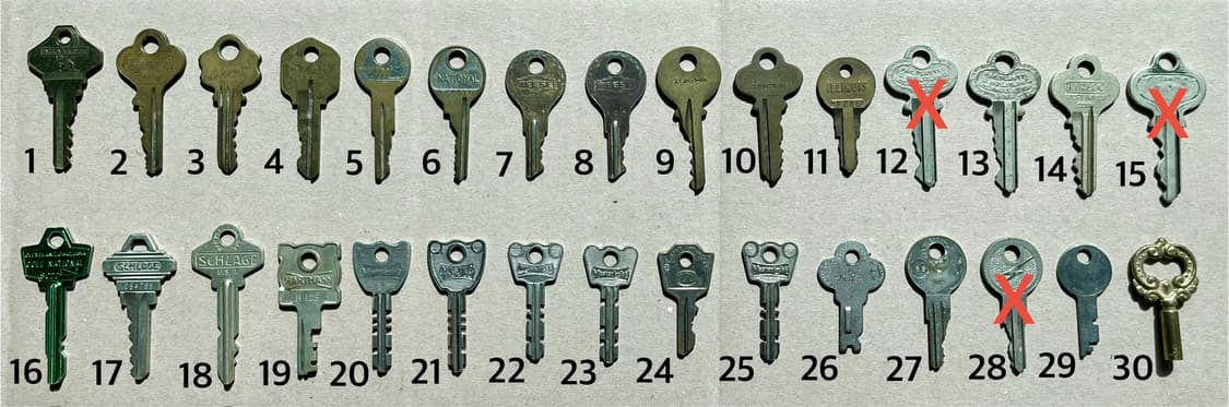 미국 빈티지 키 상품이미지3