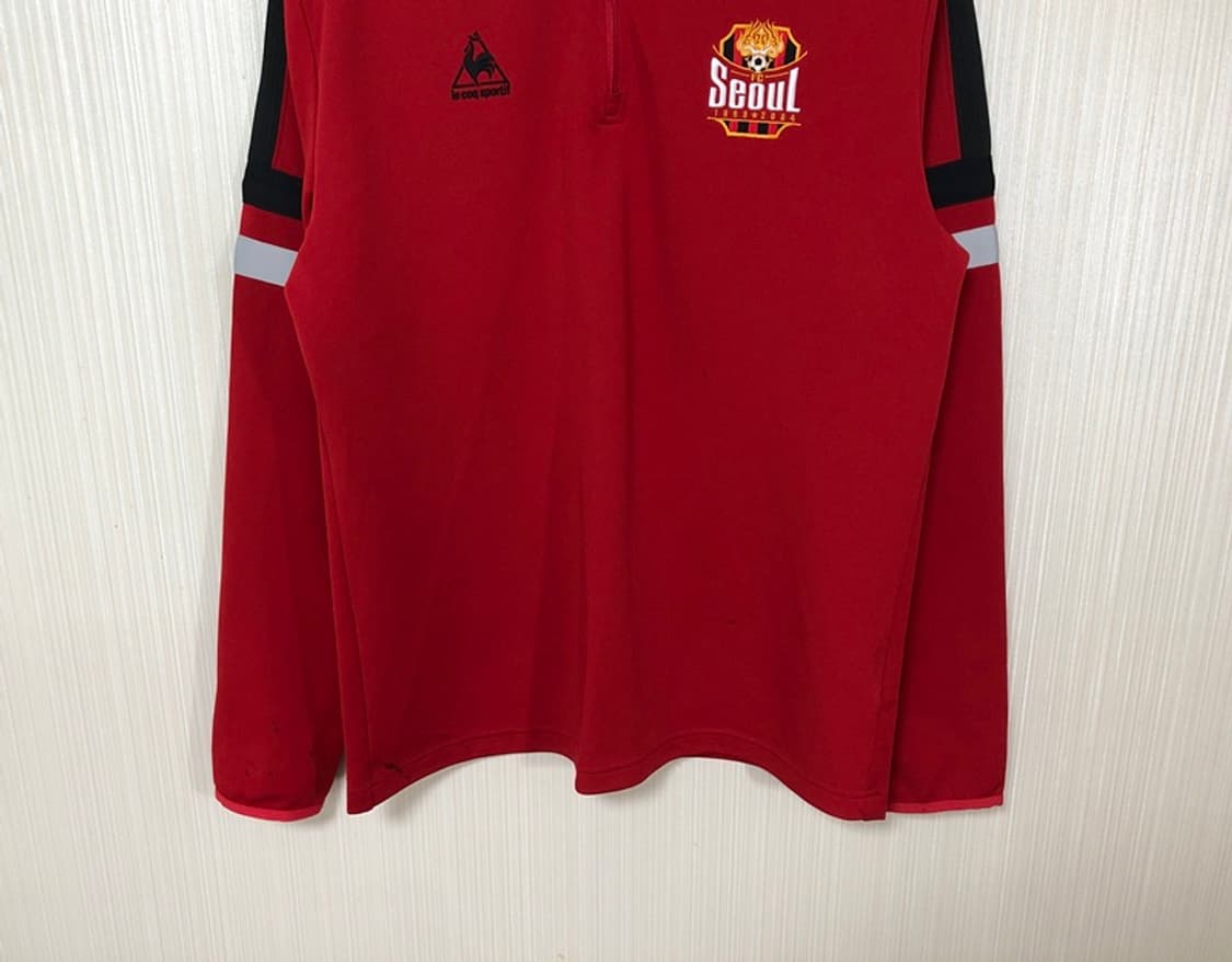 K리그 르꼬끄 FC서울 하프집업 트레이닝탑 2XL(110) 상품이미지3