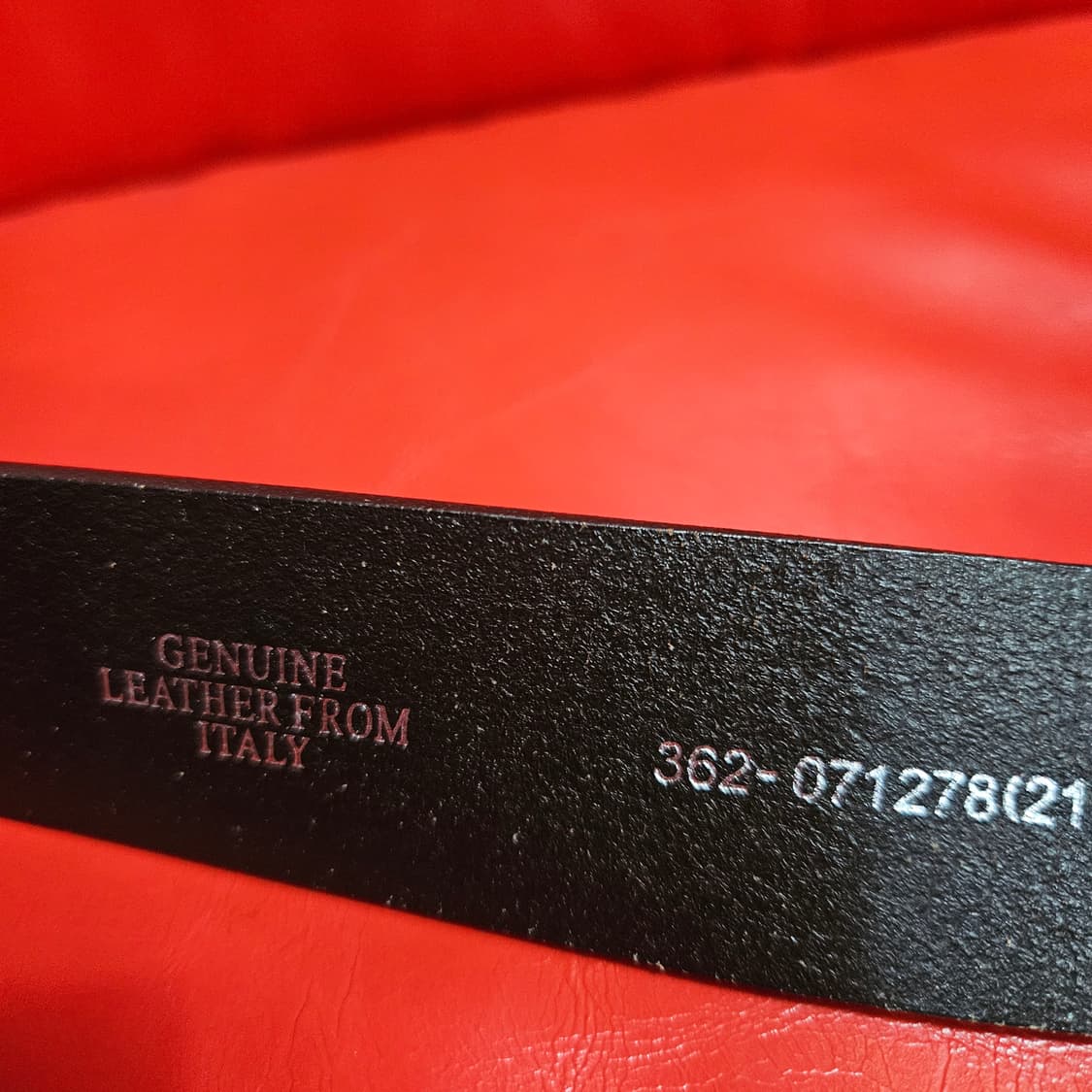 제뉴인 레더 이태리 볼드 스트렙 브라운 벨트 10N size 상품이미지2