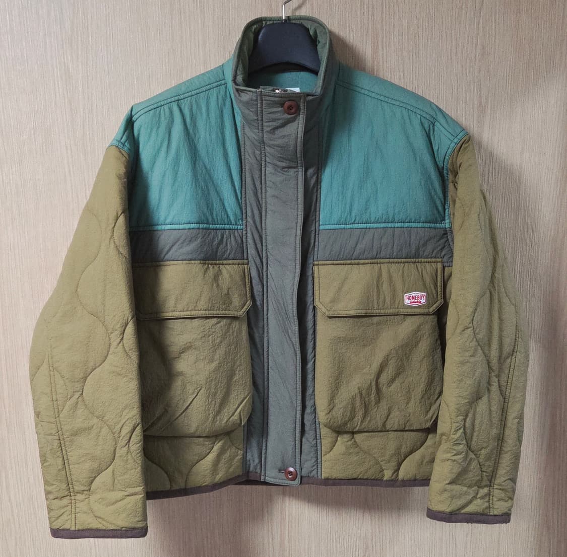 (착샷) 스튜디오 톰보이 퀼팅 자켓 포켓 상품이미지1