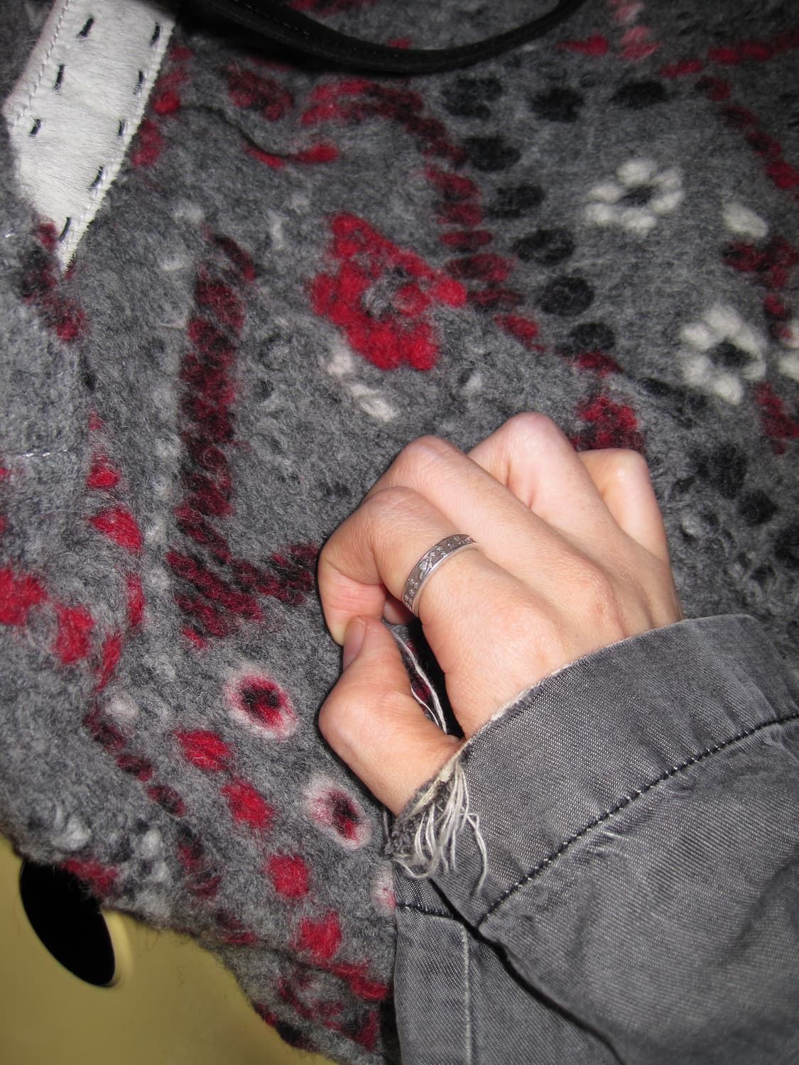 [휘마쿠마] 별흔과 흑선 남녀공용 반지 상품이미지8