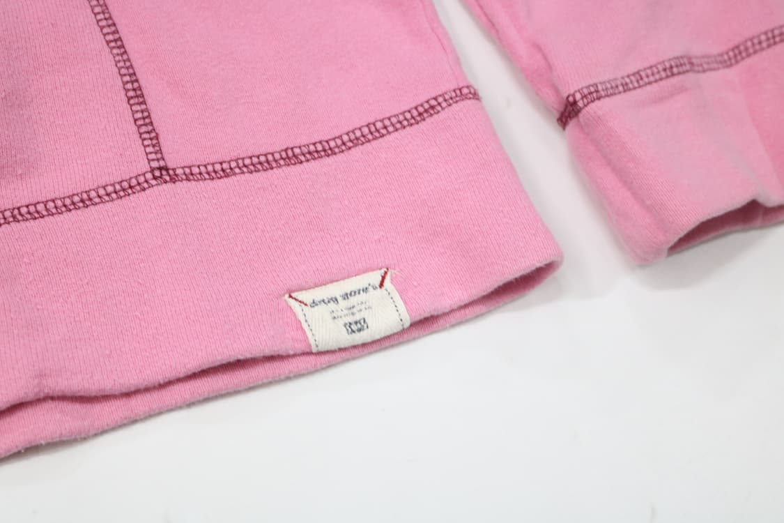 Drug Store's 드럭스토어 빈티지 피기 그래픽 핑크 맨투맨 (4) 상품이미지8