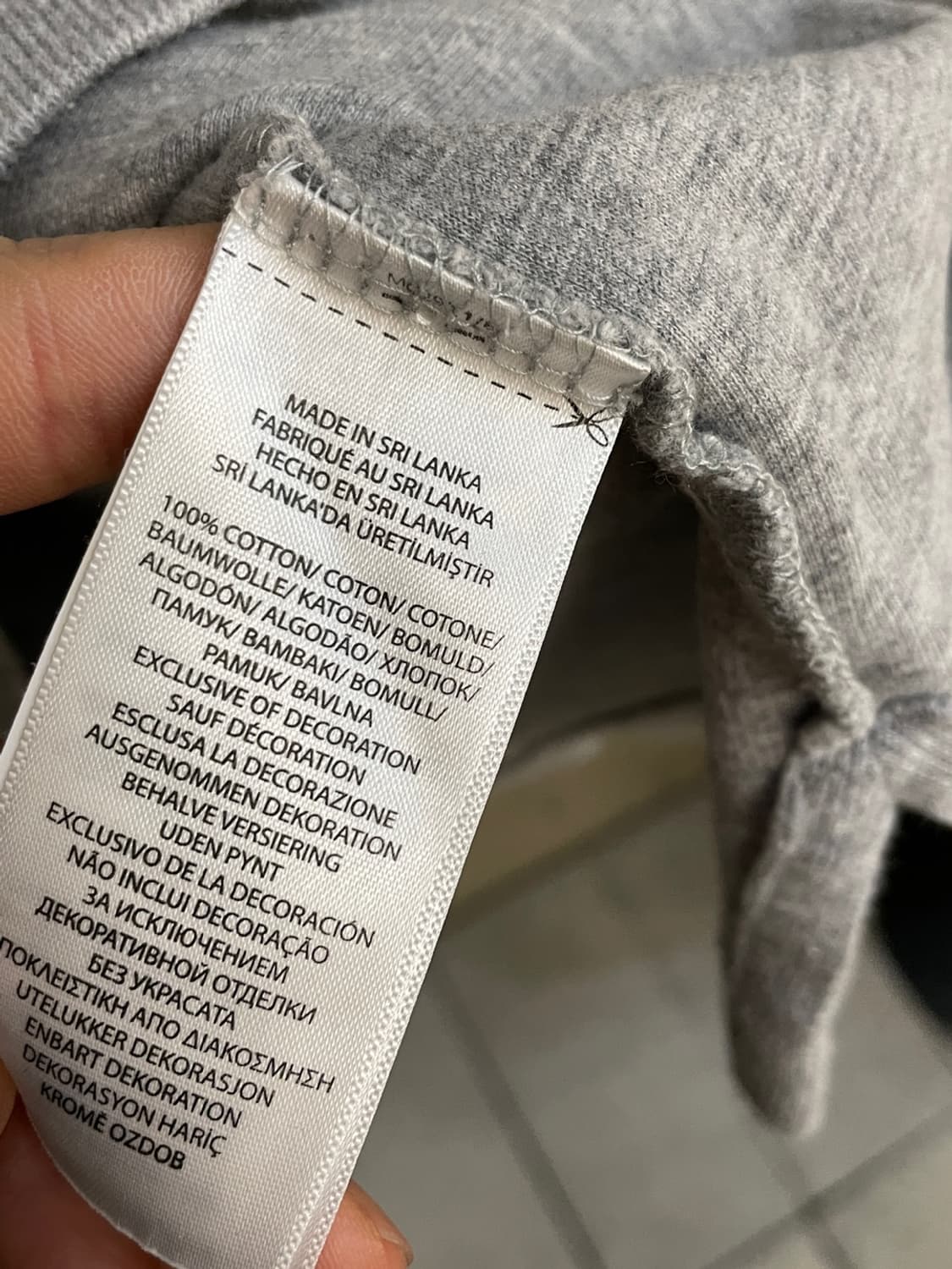 폴로 랄프로렌 그레이 반집업 니트 상품이미지6