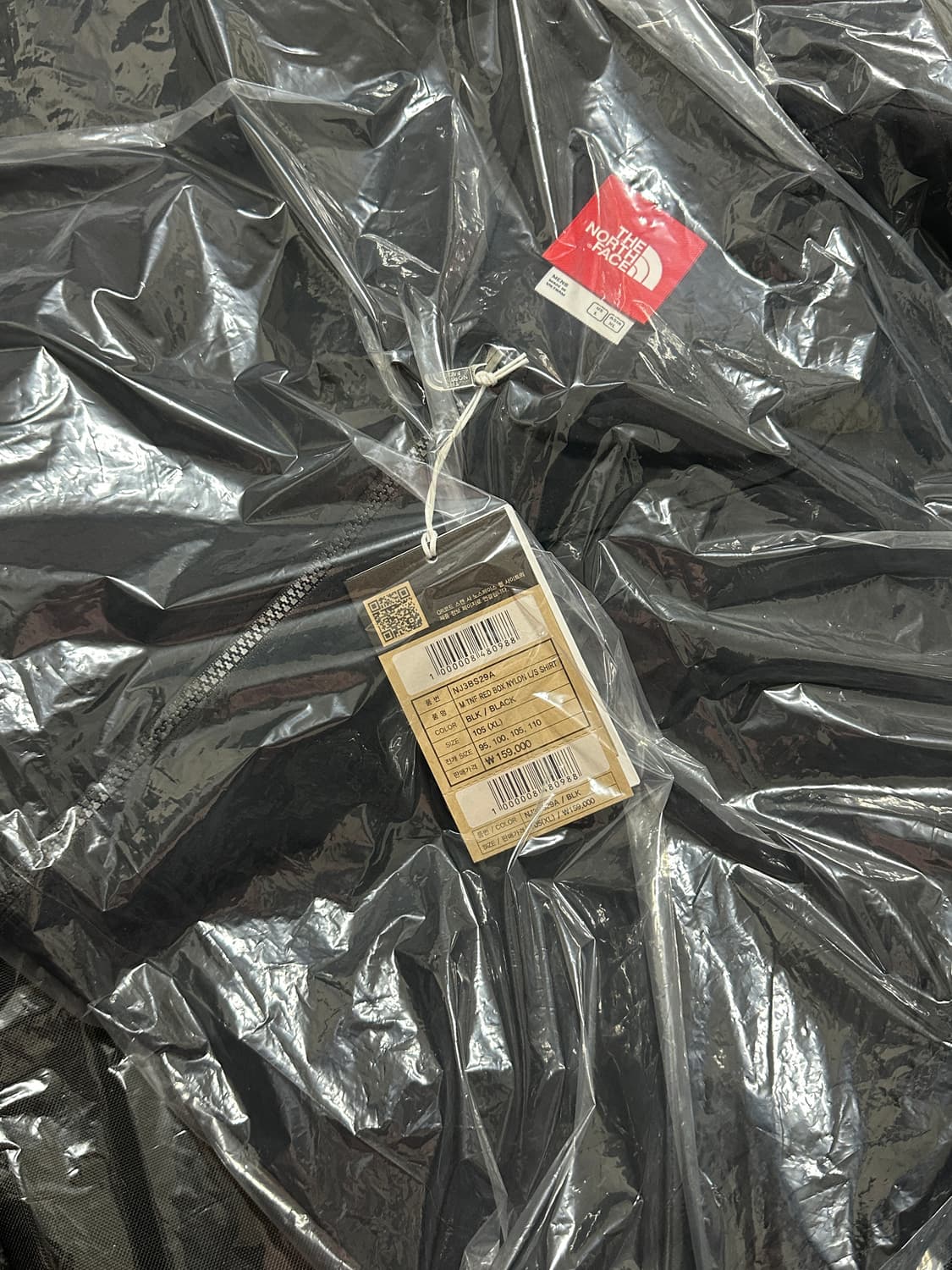 노스페이스 xl  레드박스 나일론 셔츠 새상품 상품이미지7