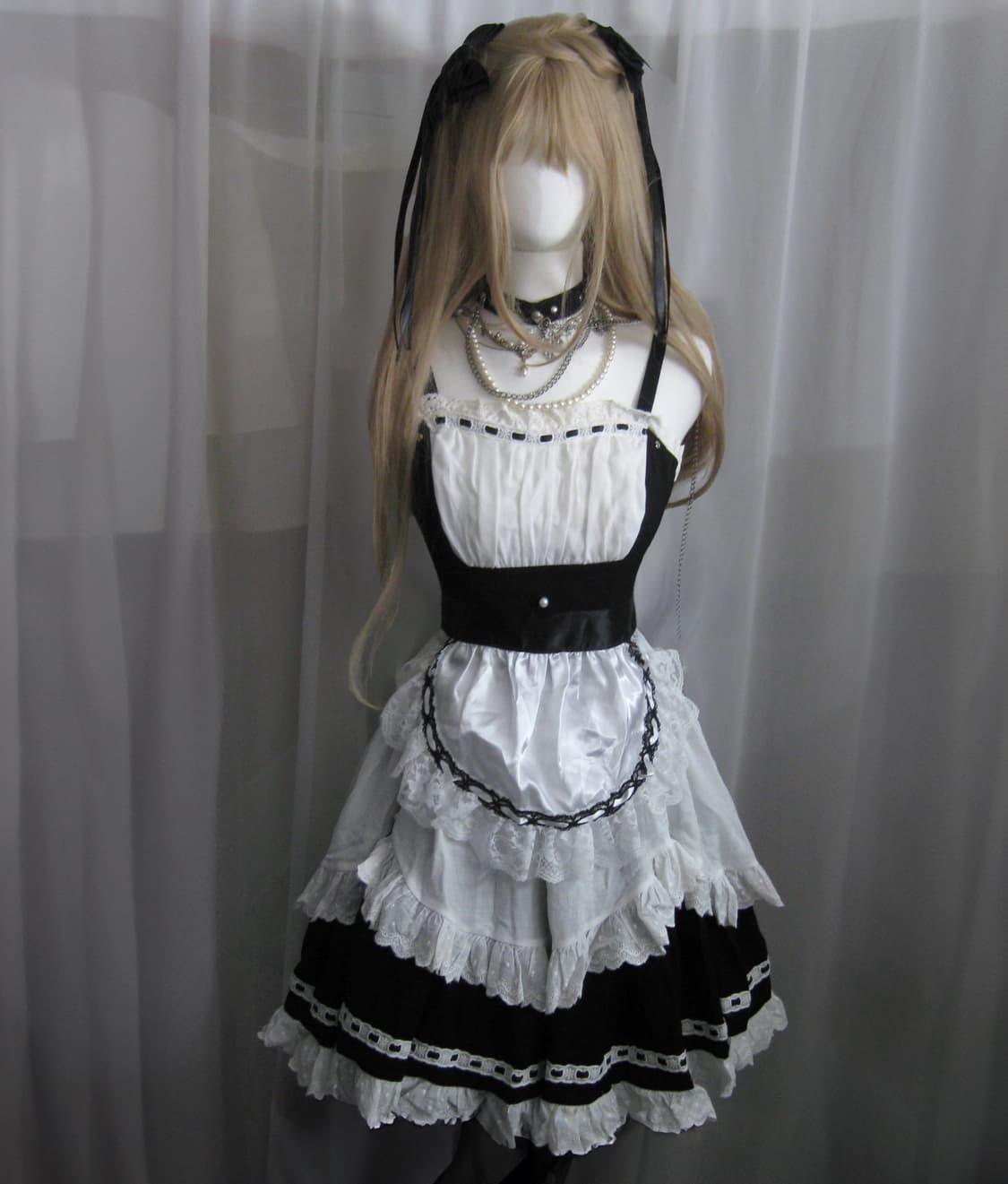 Vintage maid dress 메이드 원피스 상품이미지1