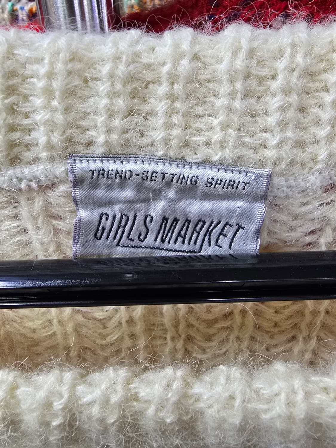 아이보리 크롭 니트 스웨터 (1256) 상품이미지3