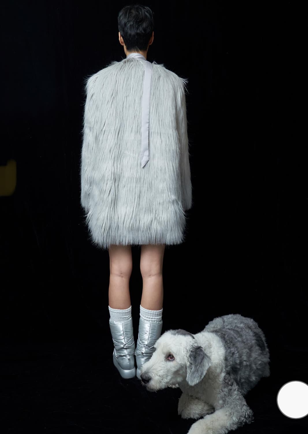 나체 퍼자켓 NACHA SHAGGY FAUX FUR COAT  상품이미지3