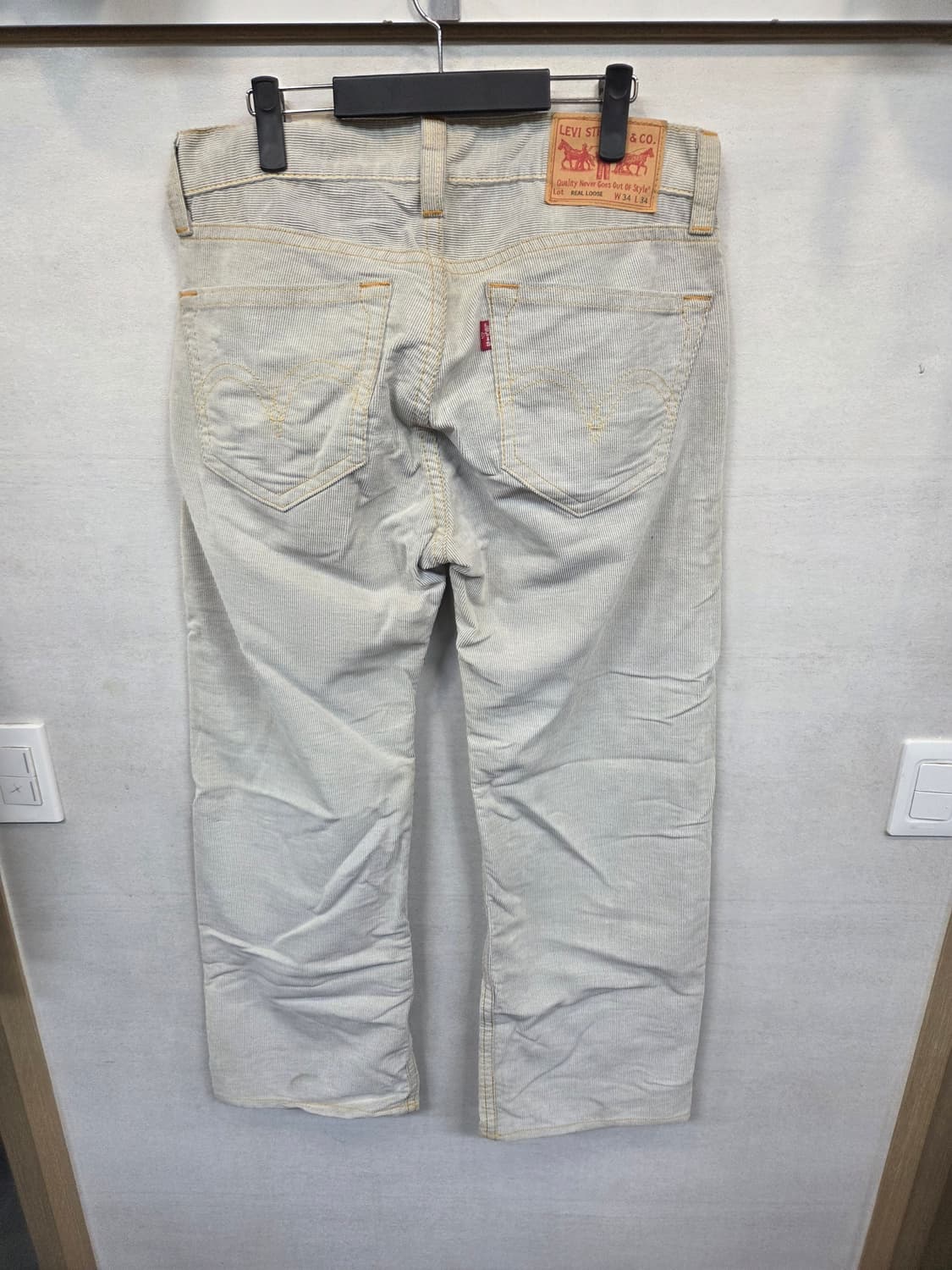 리바이스 빈티지 리얼루즈 타입원 코듀로이 팬츠 34 상품이미지2