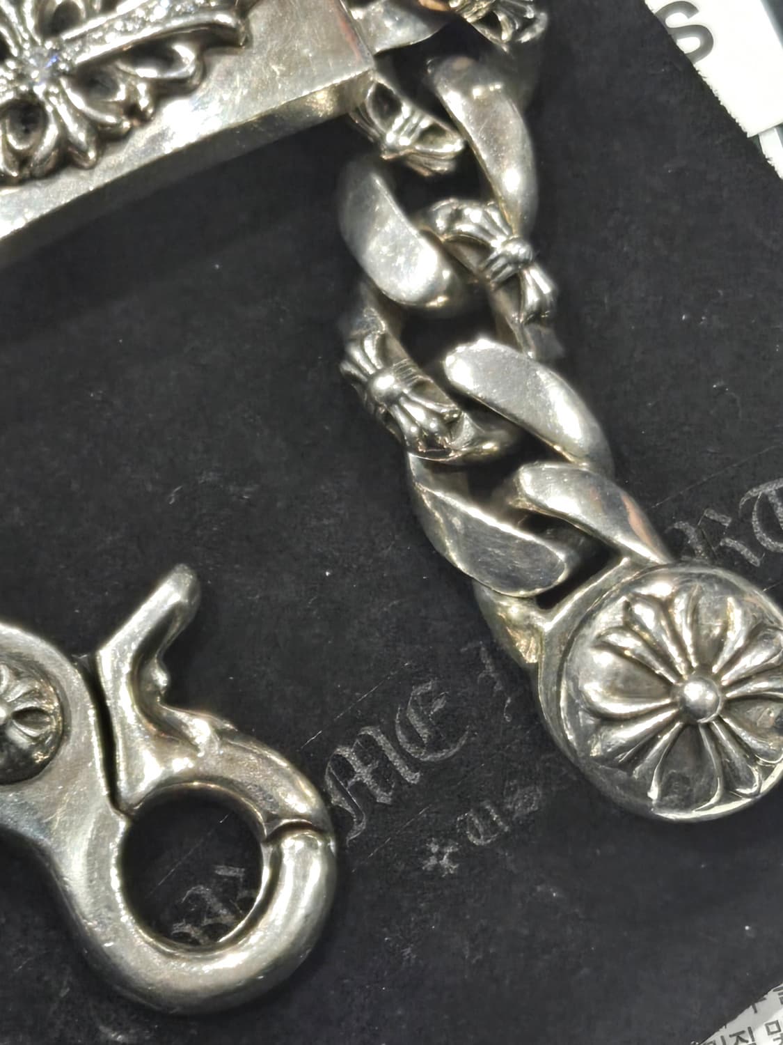 크롬하츠 플로랄펜시 파베 집게 팔찌(정품) 상품이미지8