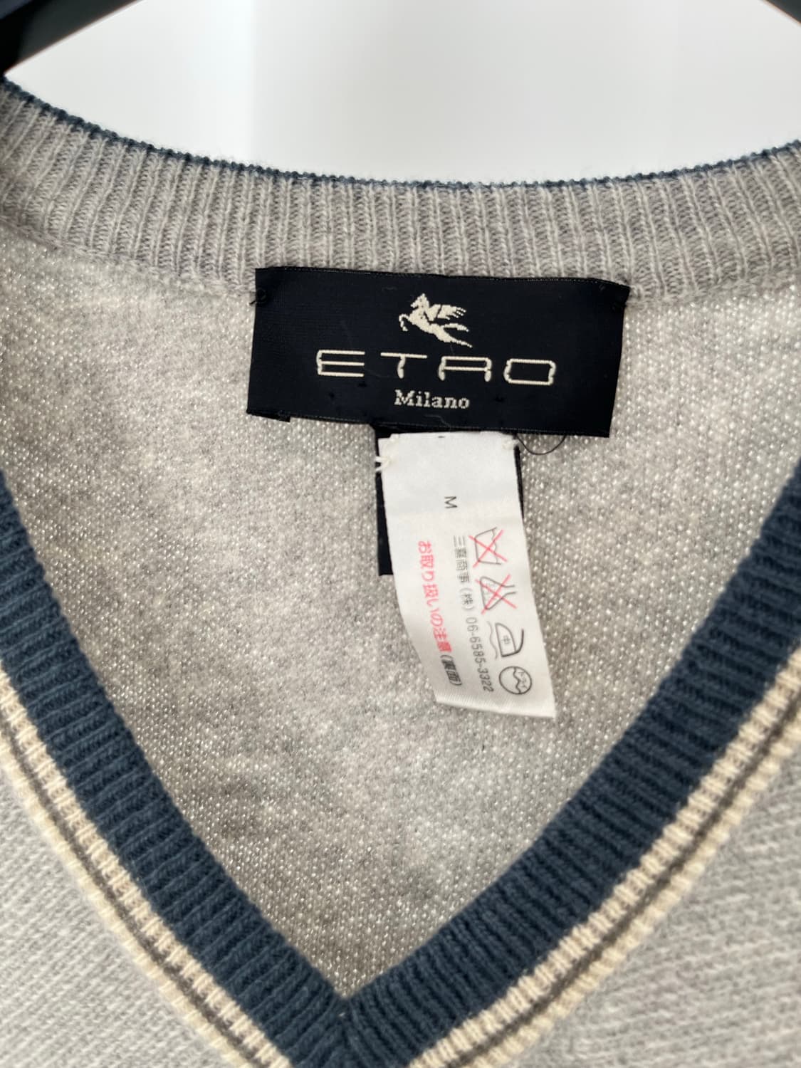 ETRO knit vest (made in ITALY)  상품이미지6