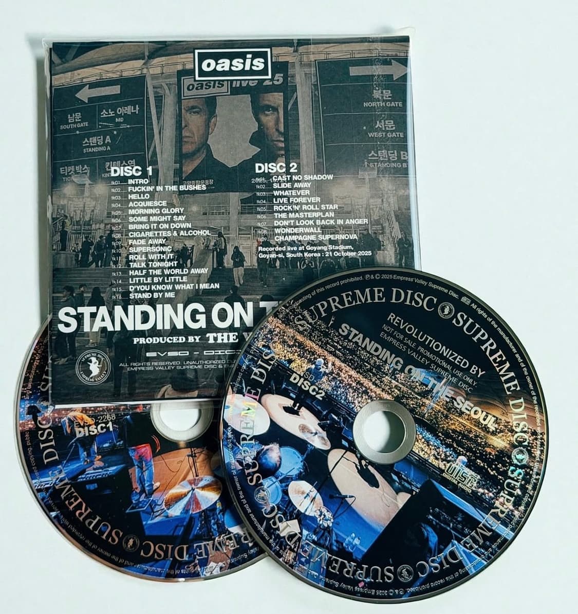 OASIS Live in Seoul CD 상품이미지3