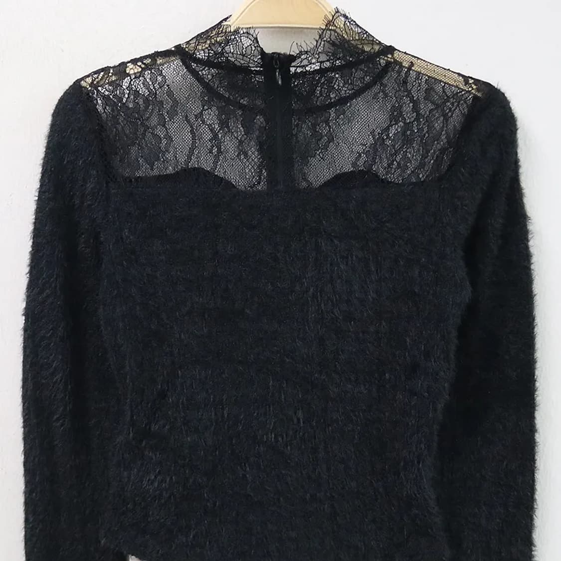 [미사용품] DAZY 시스루 블라우스 66505 상품이미지6