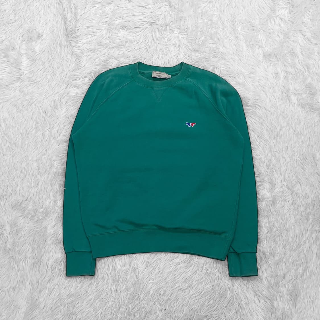 메종키츠네 트리플 컬러 폭스 맨투맨 상품이미지2