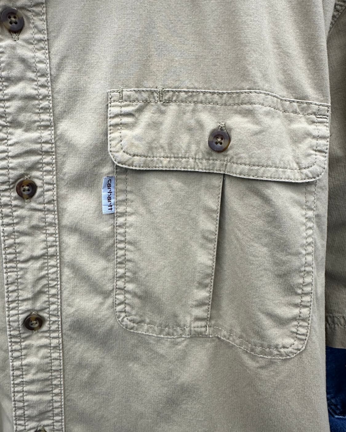 (2XL)칼하트 워크 반팔셔츠-M1763 상품이미지2