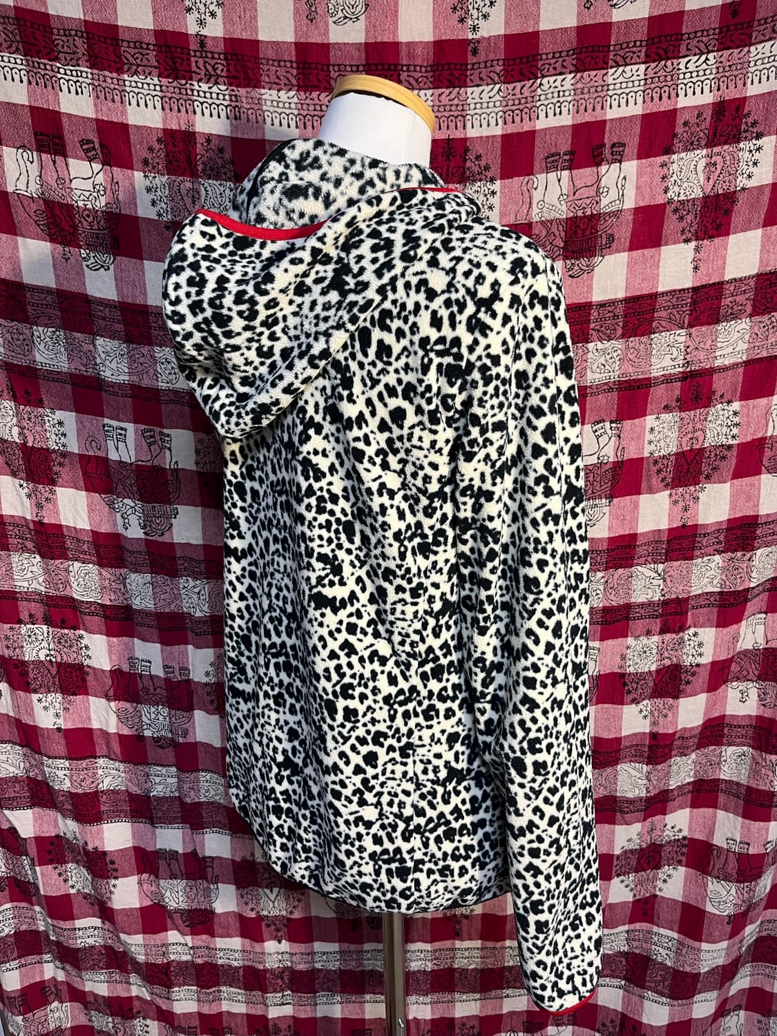 레오파드 후리스 상품이미지7