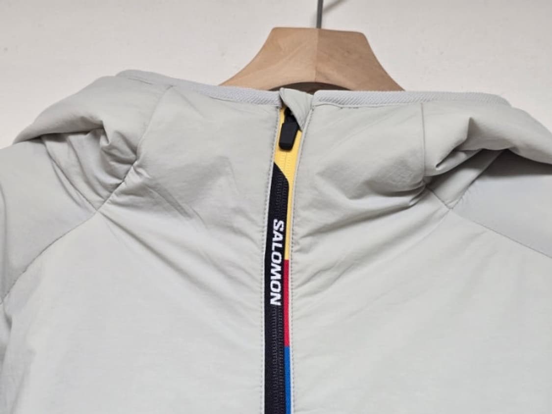 살로몬 모디세이 패딩자켓 라이트 그레이 XL 상품이미지2