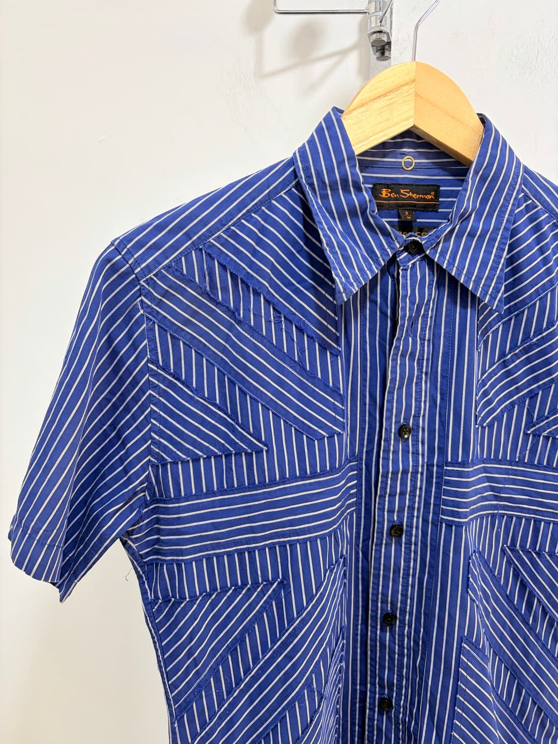 Ben Sherman X BOYCOTT 유니언잭 패치 펑크 반팔셔츠 상품이미지6