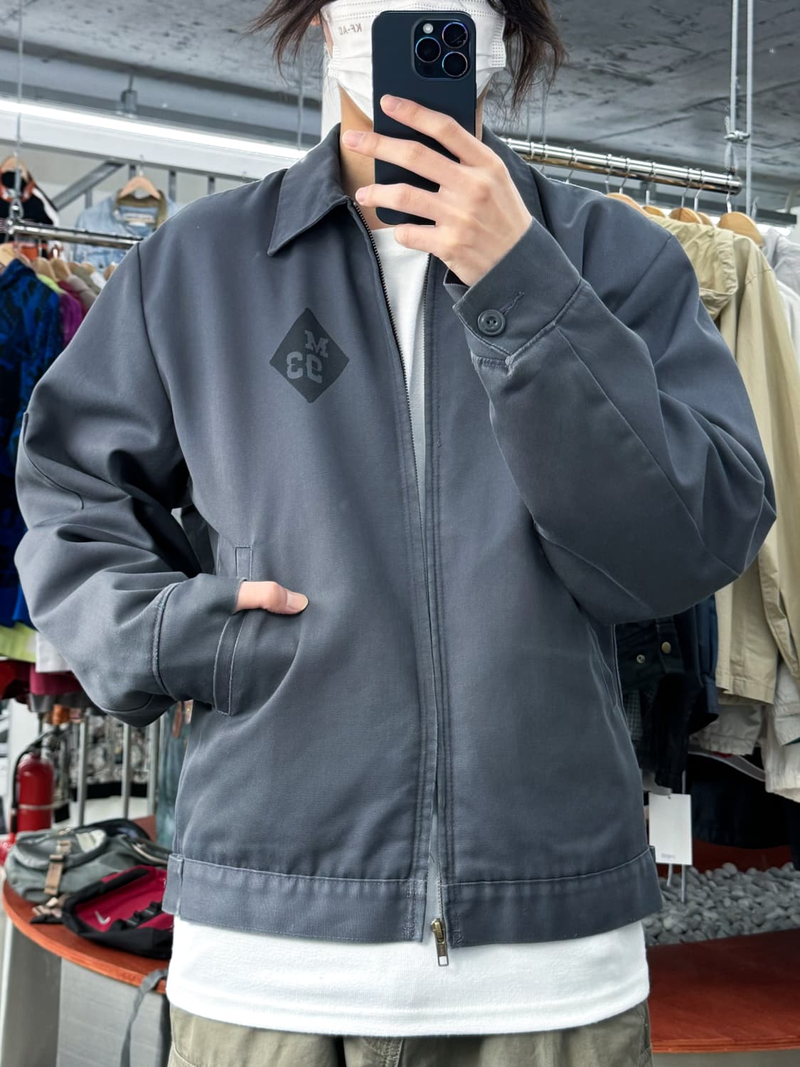 레드캡 무빙선 모터사이클 워크 자켓 상품이미지1