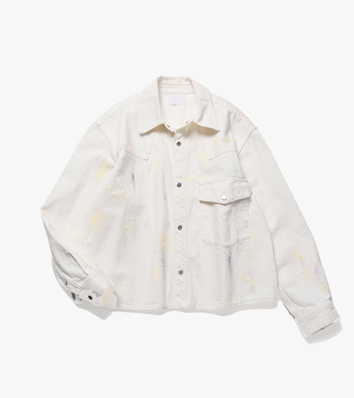 URU TOKYO - PAINT DENIM WESTERN JACKET 상품이미지1