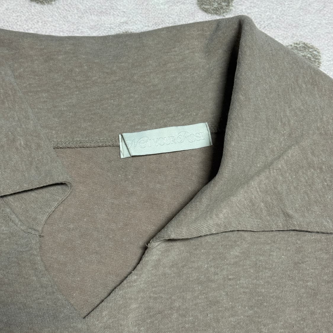 낫유어로즈 제니 랩 셔츠 핑크 상품이미지4