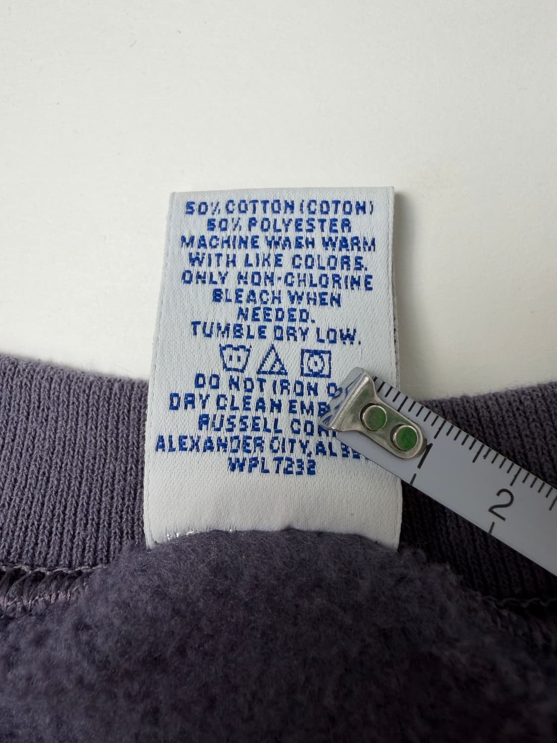 90s Russell Sweatshirt (lavender) 상품이미지4