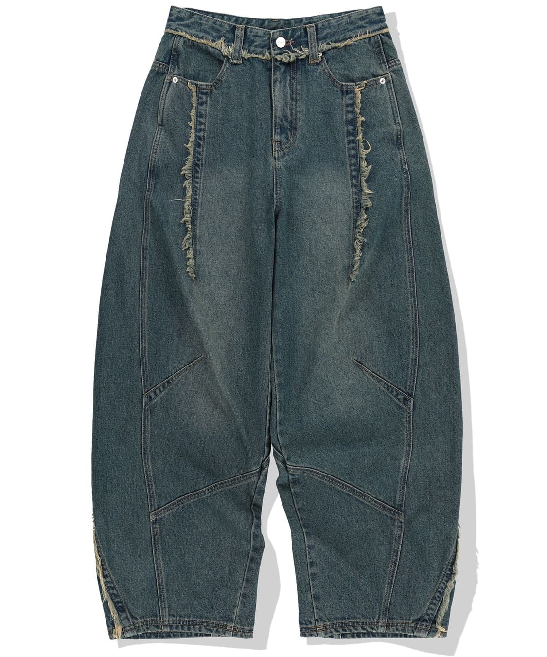 낫포너드 와이드 데님 팬츠 상품이미지2