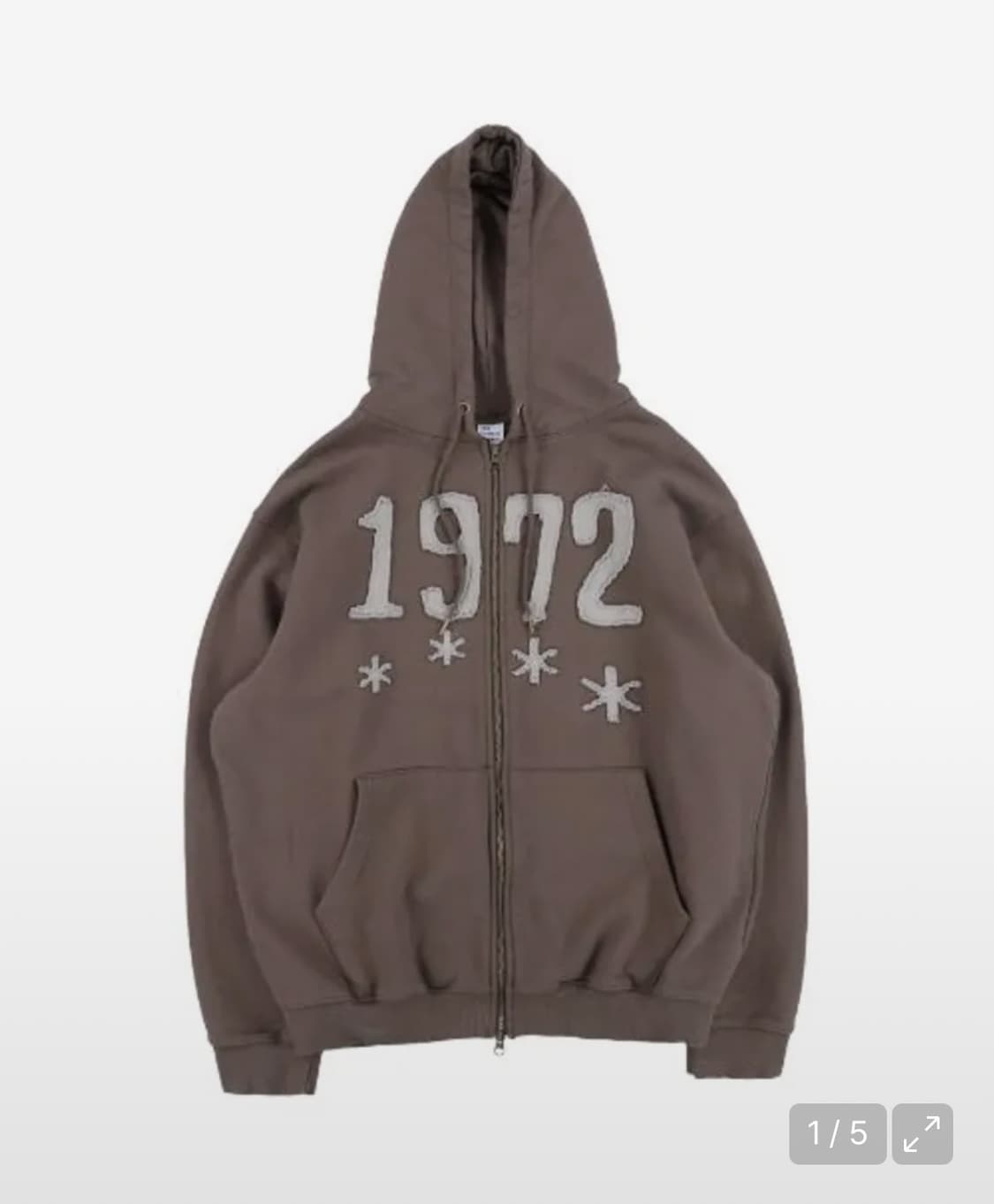 더콜디스트모먼트 후드집업 상품이미지1