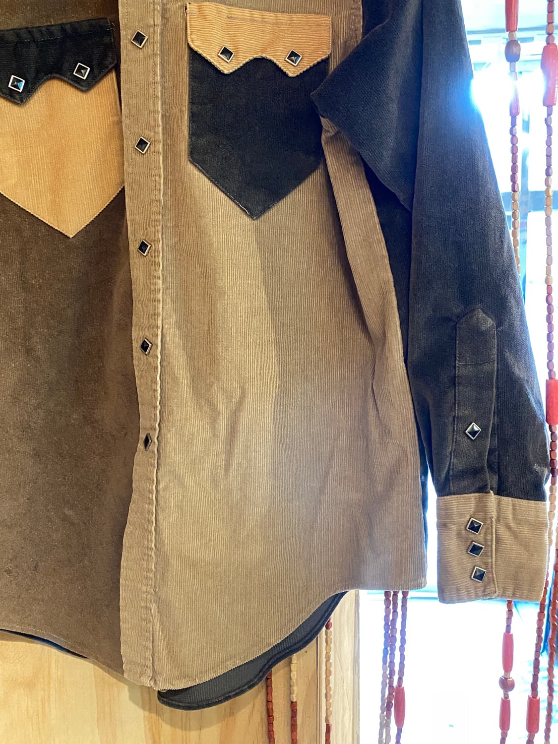 트루웨스트 코듀로이 웨스턴 셔츠 made in U.S.A 상품이미지9