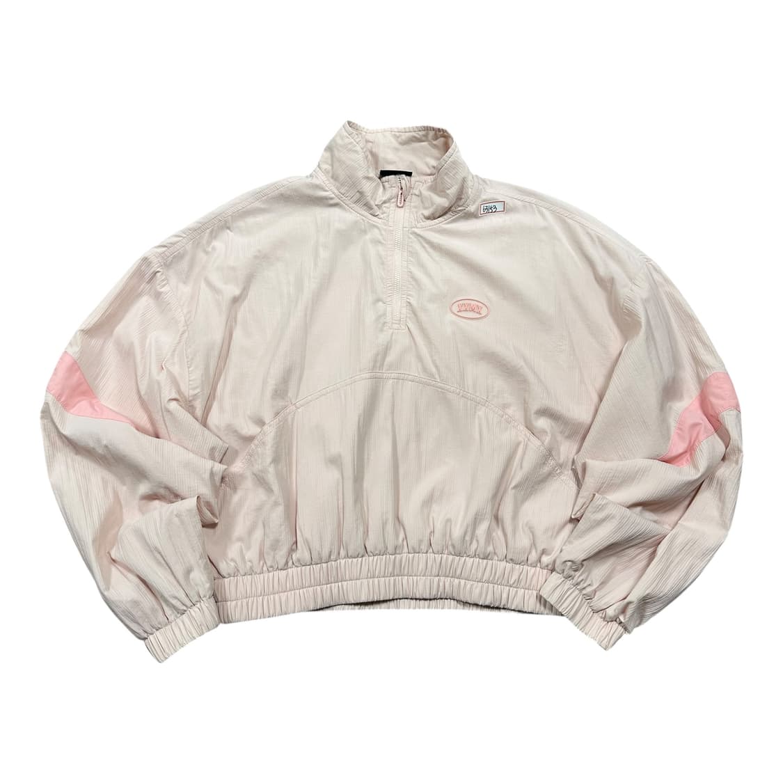 ✨ (만원 빈티지) 젝시믹스 핑크 크롭 반집업 바람막이 상품이미지1