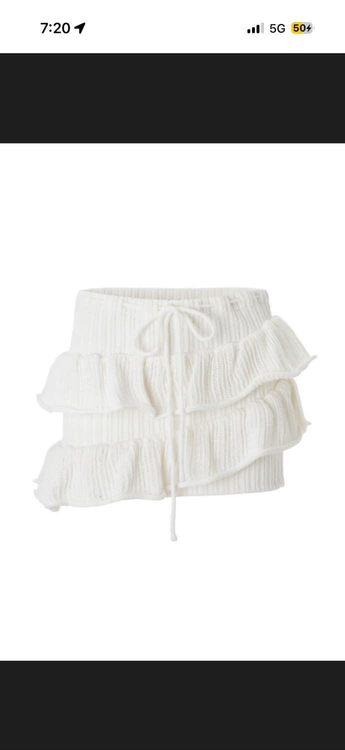 쓰리타임즈 버니 세트 탑m 스커트s 상품이미지2