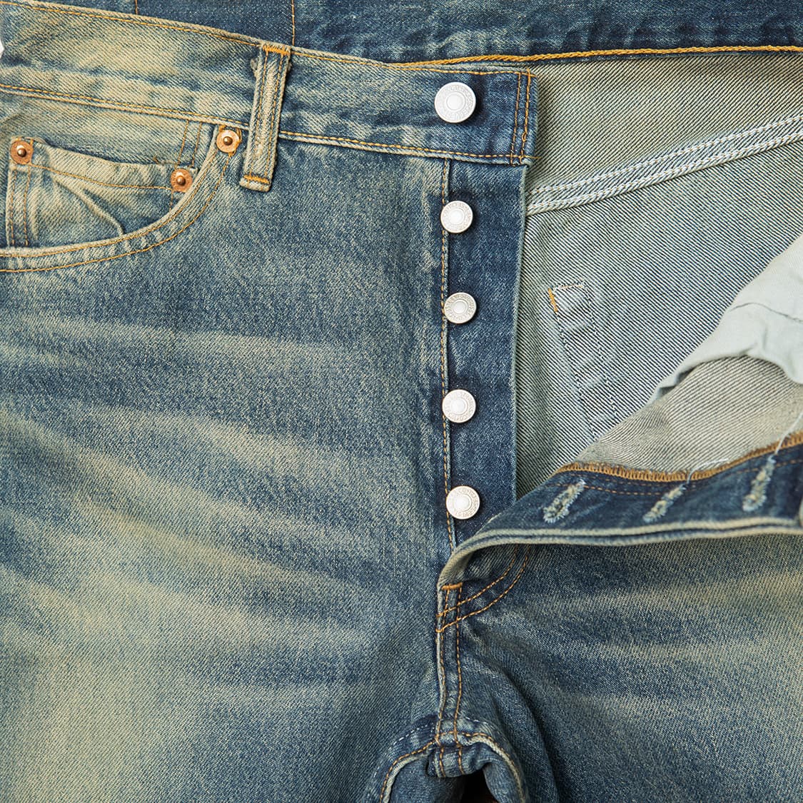 [30] 00s 리바이스 501 데님팬츠 코리아 메이드 데드스탁  상품이미지3