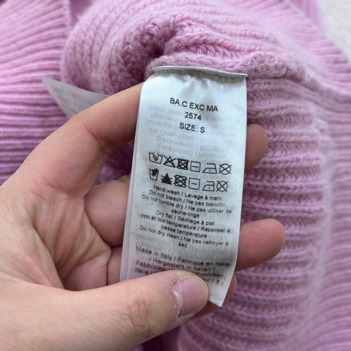 S 가니 여성 리브 니트 가디건 0407E1 상품이미지4