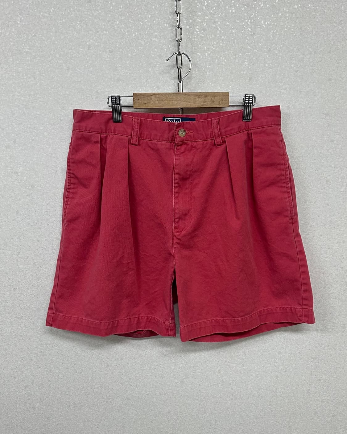 (허단40)90'S 폴로 핀턱 반바지-M2166 상품이미지1